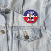 Donald TRUMP 2020 Ronde Button 5,7 Cm (In situ)