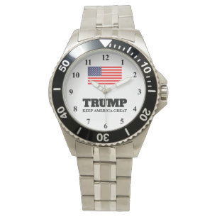 Donald Trump 2020: Verkiezingen houden Amerika gro Horloge