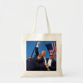 Donald Trump 2024 Aangepaste Canvas tas Canvas (Voorkant)