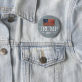 Donald Trump 2024 -  Amerikaanse vlag Ronde Button 5,7 Cm (In situ)