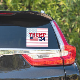 Donald Trump 2024 Amerikaanse vlag Sticker