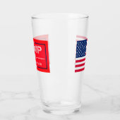 Donald TRUMP 2024 Bierglas Glas (Links)