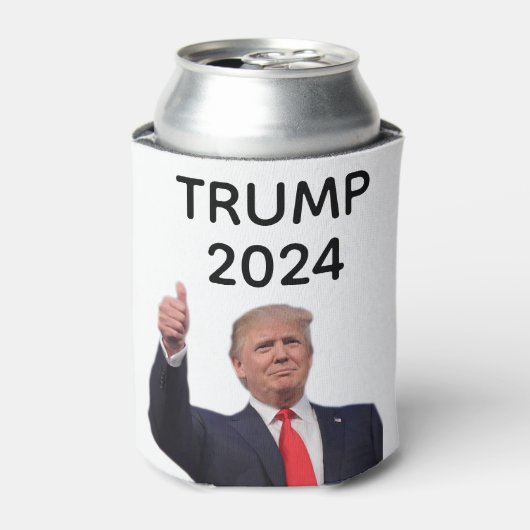 Donald Trump 2024 Blikjeskoeler (Blikje Voorkant)