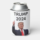 Donald Trump 2024 Blikjeskoeler (Blikje Achterkant)