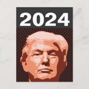 DONALD TRUMP 2024-BRIEFKAARTEN BRIEFKAART