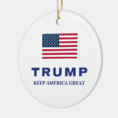 Donald Trump 2024 cadeau Keramisch Ornament (Links)