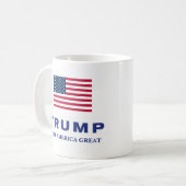 Donald Trump 2024 cadeau Koffiemok (Voorkant links)