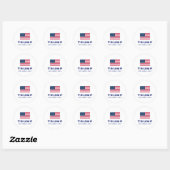 Donald Trump 2024 cadeau Ronde Sticker (Vel)