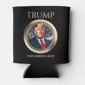 Donald Trump 2024 Campagne Collectible Blikjeskoeler (Voorkant)