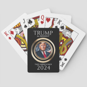 Donald Trump 2024 Campagne Collectible Pokerkaarten