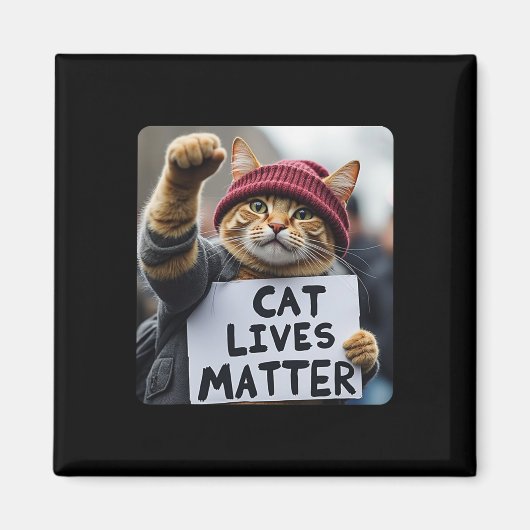 Donald Trump 2024 Cats1 Magneet (Voorkant)