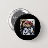 Donald Trump 2024 Cats1 Ronde Button 5,7 Cm (Voorkant /achterkant)