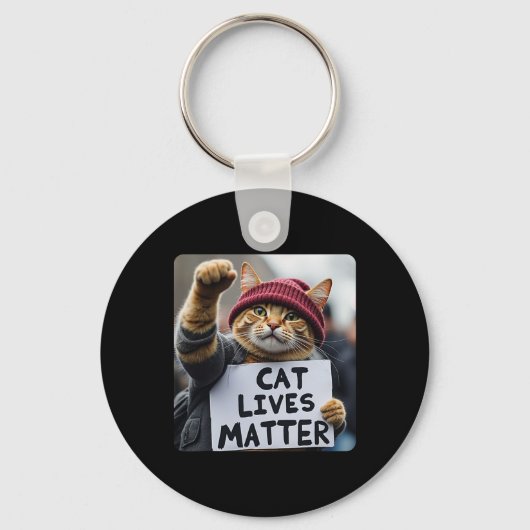 Donald Trump 2024 Cats1 Sleutelhanger (Voorkant)