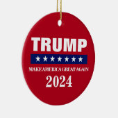 DONALD TRUMP 2024 CHRISTMAS ORNAMENT (Rechts)