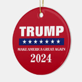 DONALD TRUMP 2024 CHRISTMAS ORNAMENT (Links)