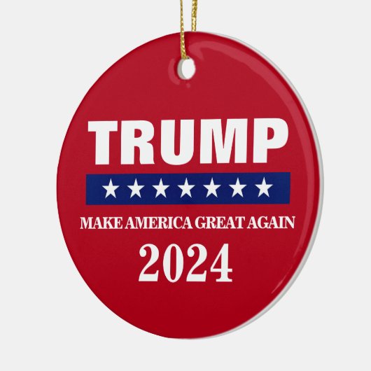 DONALD TRUMP 2024 CHRISTMAS ORNAMENT (Links)