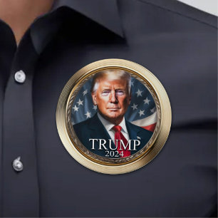 Donald Trump 2024 Collectible Campaign Button