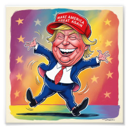 Donald Trump 2024 Foto Afdruk