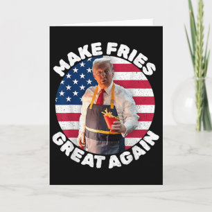 Donald Trump 2024 Franse Frites - Maak Franse Frit Kaart