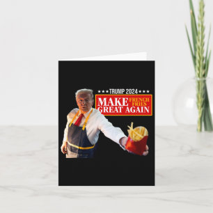 Donald Trump 2024 Franse Fry - Maak frietjes G Kaart