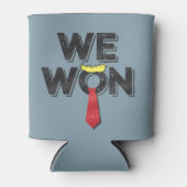 Donald Trump 2024 gewonnen Blikjeskoeler (Voorkant)