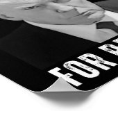 Donald Trump 2024 gezocht voor President Poster (Hoek)