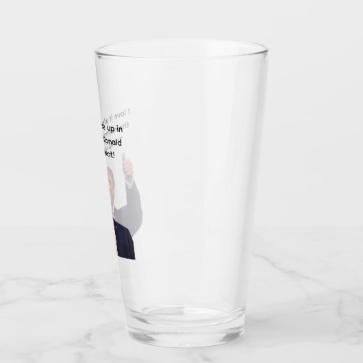 Donald Trump 2024 Glas (Links)