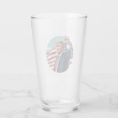 Donald Trump 2024 Glas (Achterkant)