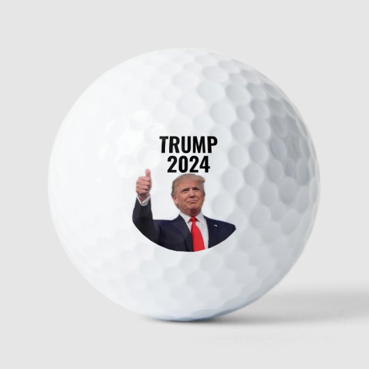 Donald Trump 2024 Golfballen (Voorkant)