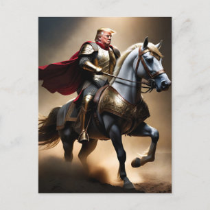 Donald Trump 2024 Grappig Conservatief Briefkaart