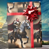 Donald Trump 2024 Grappig Conservatief Cadeaupapier