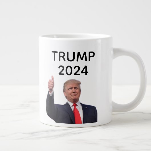 Donald Trump 2024 Grote Koffiekop (Rechts)