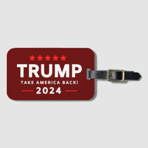 Donald Trump 2024 Haal Amerika terug Bagagelabel