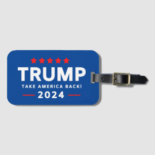 Donald Trump 2024 Haal Amerika terug Bagagelabel