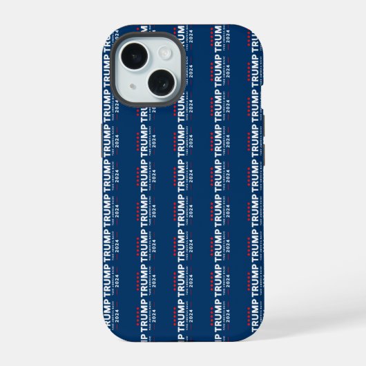 Donald Trump 2024 Haal Amerika terug iPhone 15 Case (Achterkant)