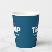 Donald Trump 2024 Haal Amerika terug Papieren Bekers (Links)
