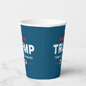 Donald Trump 2024 Haal Amerika terug Papieren Bekers (Rechts)
