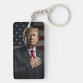 Donald Trump 2024 Haal Amerika terug Sleutelhanger (achterkant)