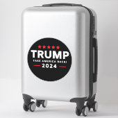 Donald Trump 2024 Haal Amerika terug Sticker (Koffer)