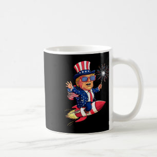 Donald Trump 2024 Happy 4th of July Trump Amerikaa Koffiemok