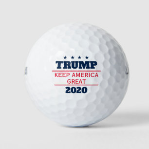Donald Trump 2024: "Hou Amerika geweldig" Golfballen