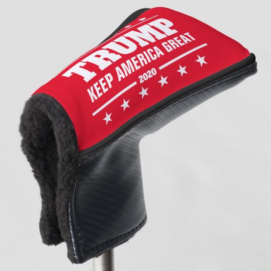 Donald Trump 2024: "Hou Amerika geweldig" Golfheadcover (3/4 voorkant)