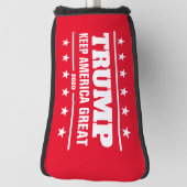 Donald Trump 2024: "Hou Amerika geweldig" Golfheadcover (Draai 90)