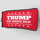 Donald Trump 2024: "Hou Amerika geweldig" Golfheadcover (Voorkant)