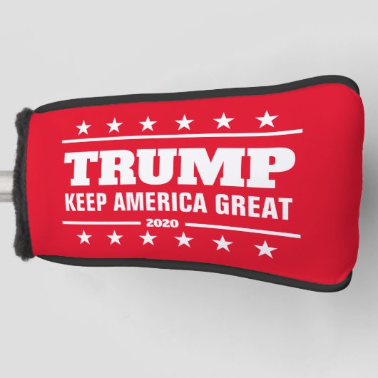 Donald Trump 2024: "Hou Amerika geweldig" Golfheadcover (Voorkant)
