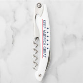 Donald Trump 2024: "Hou Amerika geweldig" Kurkentrekker (Voorkant)