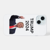 Donald Trump 2024 iPhone 15 Case (Achterkant horizontaal)