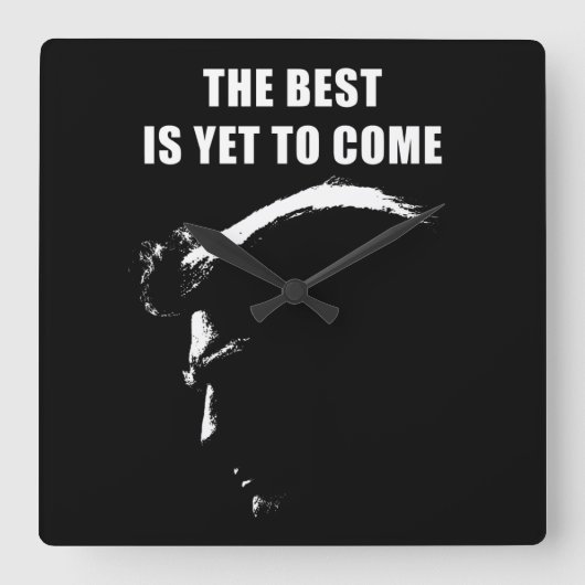 Donald Trump 2024 is nog het beste.  Vierkante Klok (Voorkant)