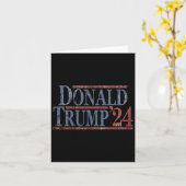 Donald Trump 2024 Kaart (Gele Bloem)