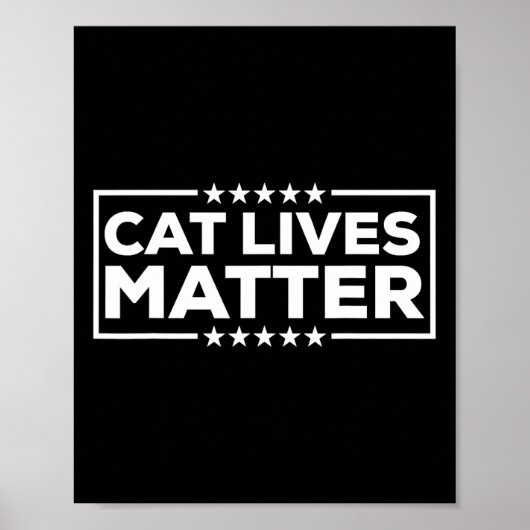 Donald Trump 2024 Katten2 Poster (Voorkant)